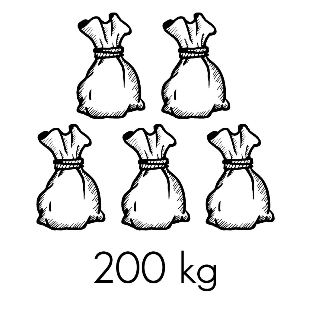 200kg pytlíky